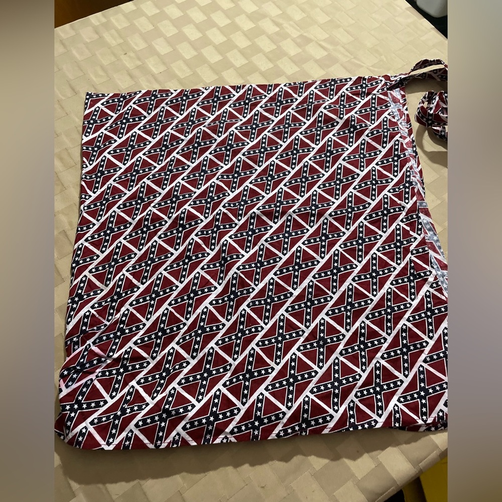 Vintage, bathing, suit wrap confederate